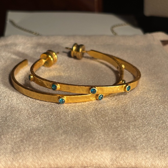 Julie Vos embellished hoops - Picture 4 of 5